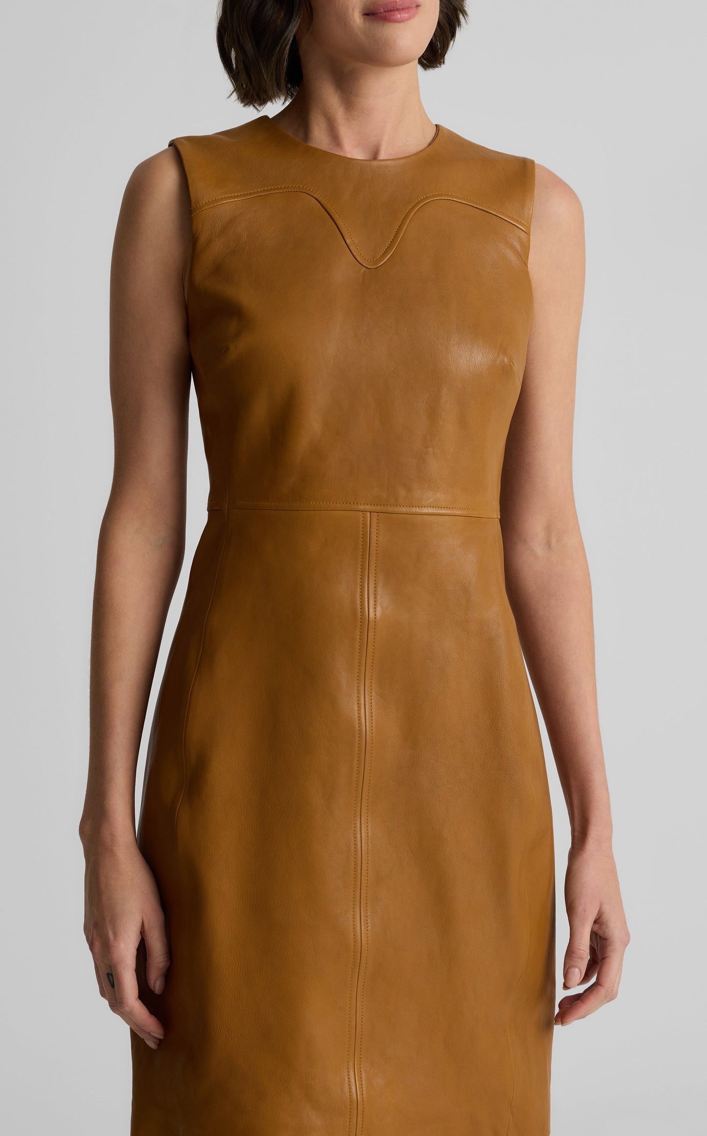 Julia Dress in Nappa Leather