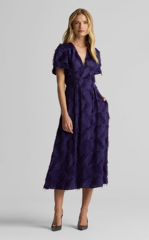 Christy Dress in Fil Coupe