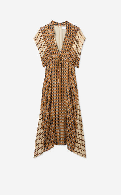 Whitney Dress in Desert Mosaic Print