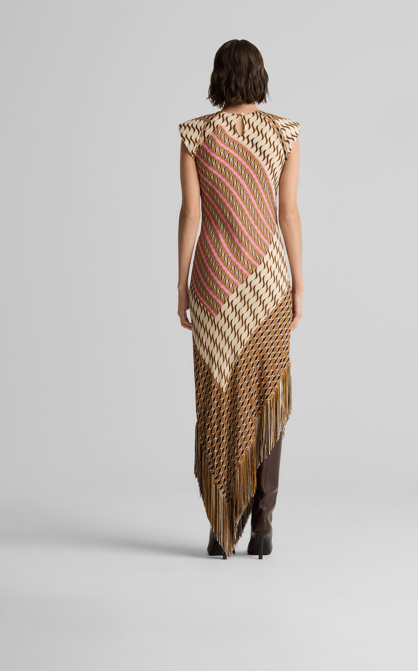 Nicole Dress in Desert Mosaic Print