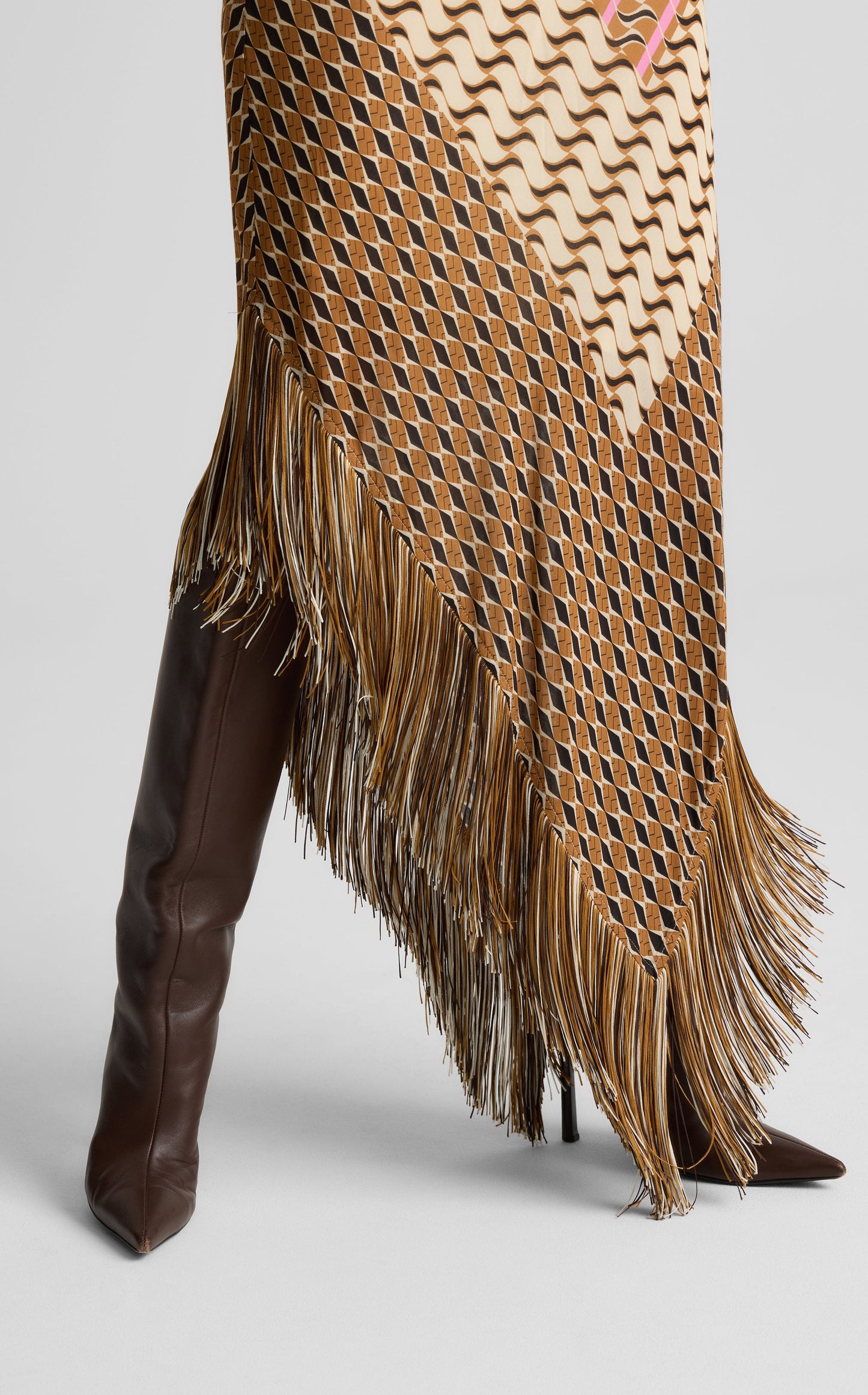 Nicole Dress in Desert Mosaic Print