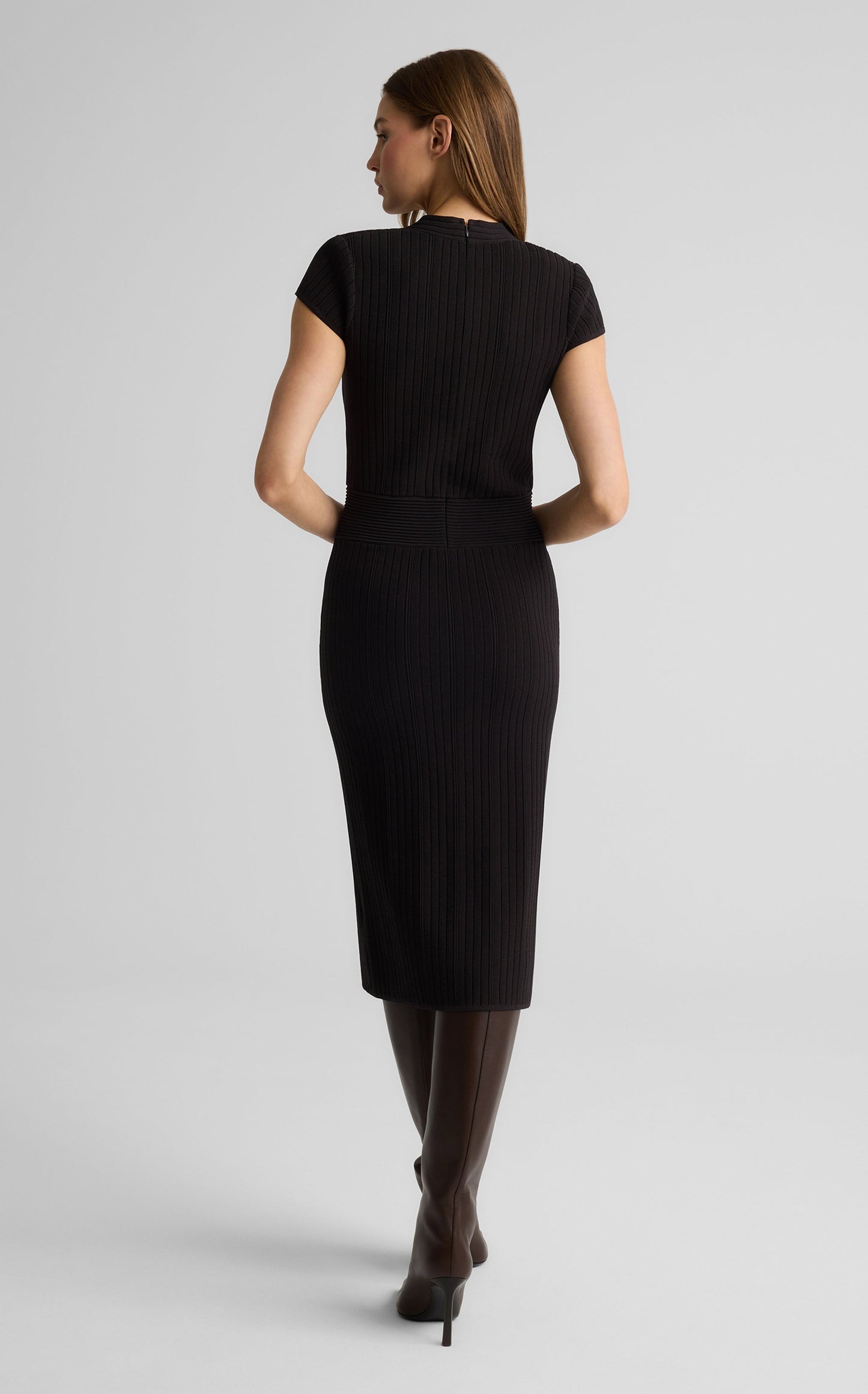 Viola Dress in Robinson Rib Knit