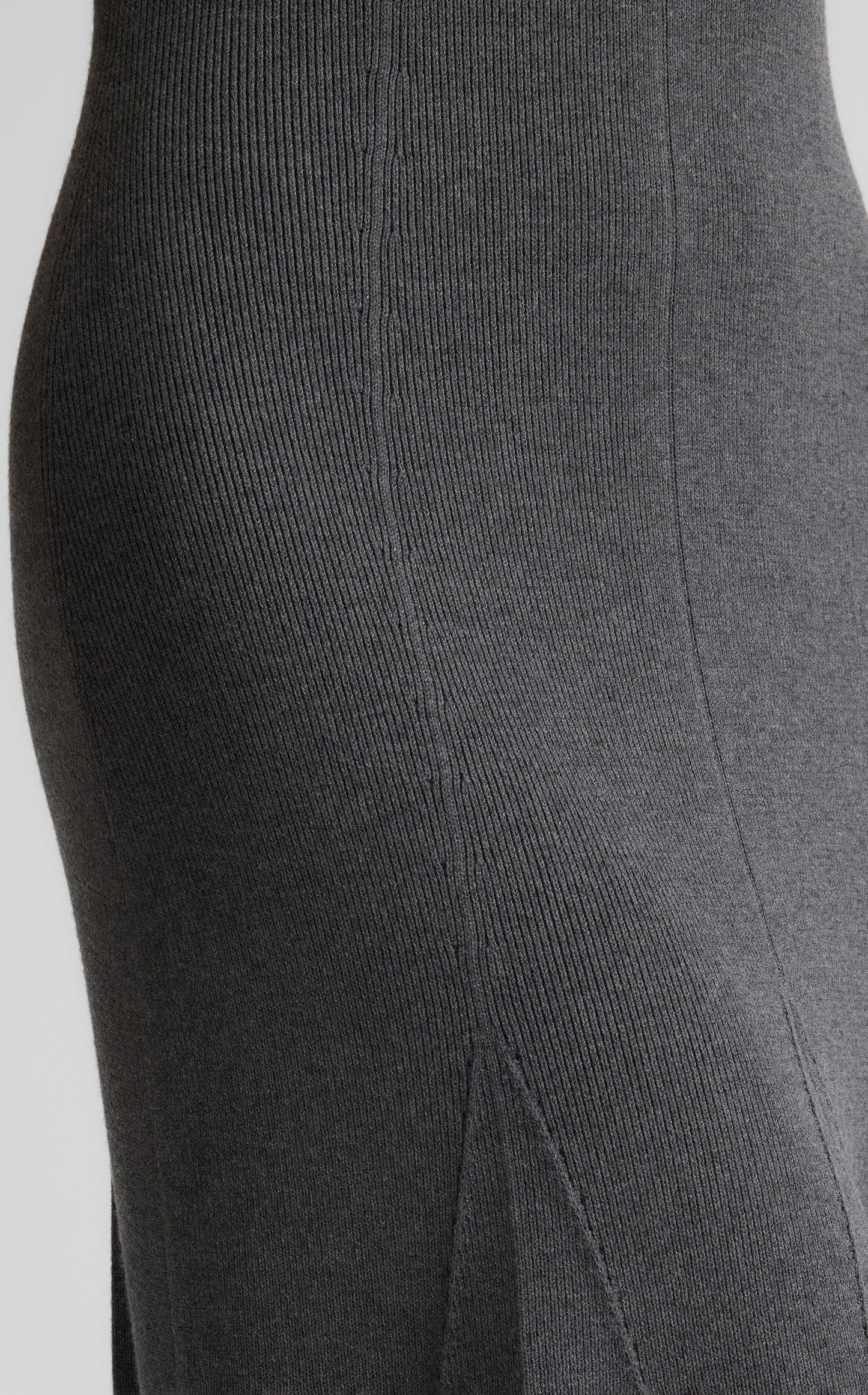 Velma Dress in Engineered Rib Knit