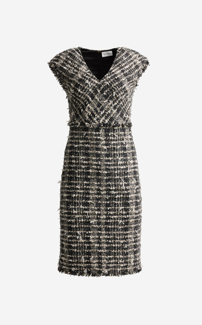 Vivi Dress in Topanga Tweed