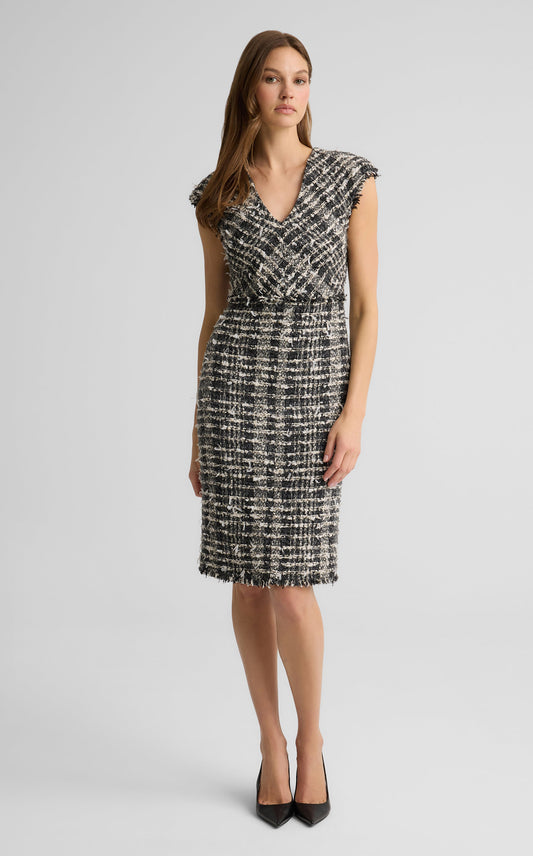 Vivi Dress in Topanga Tweed