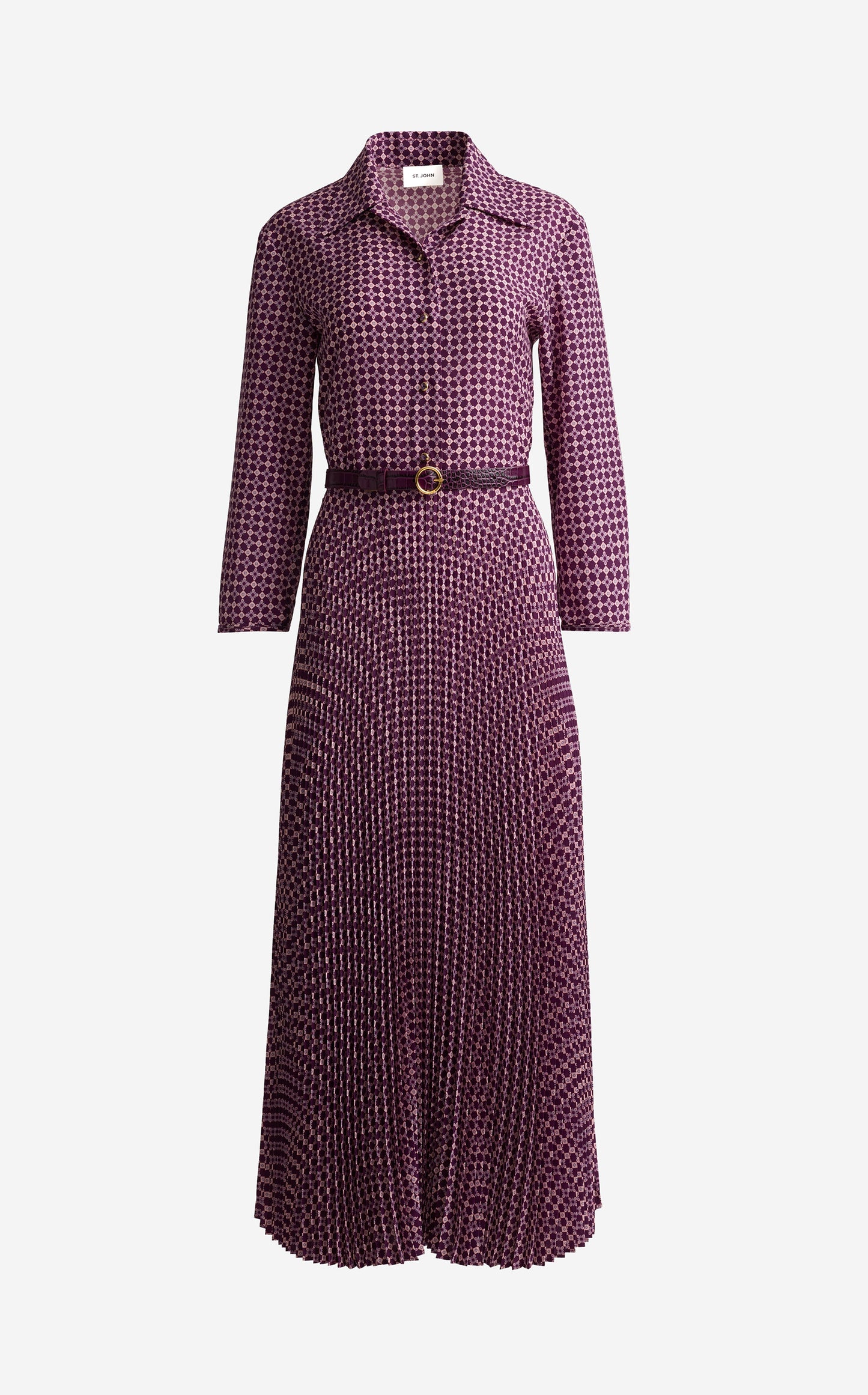 Estelle Dress in Geo Petal Print