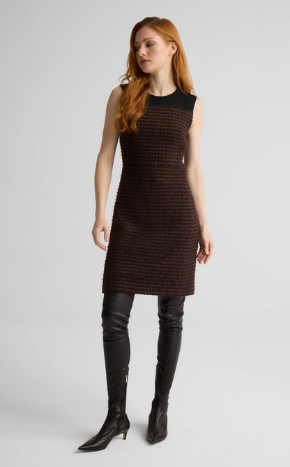 Selma Dress in Vicente Tweed