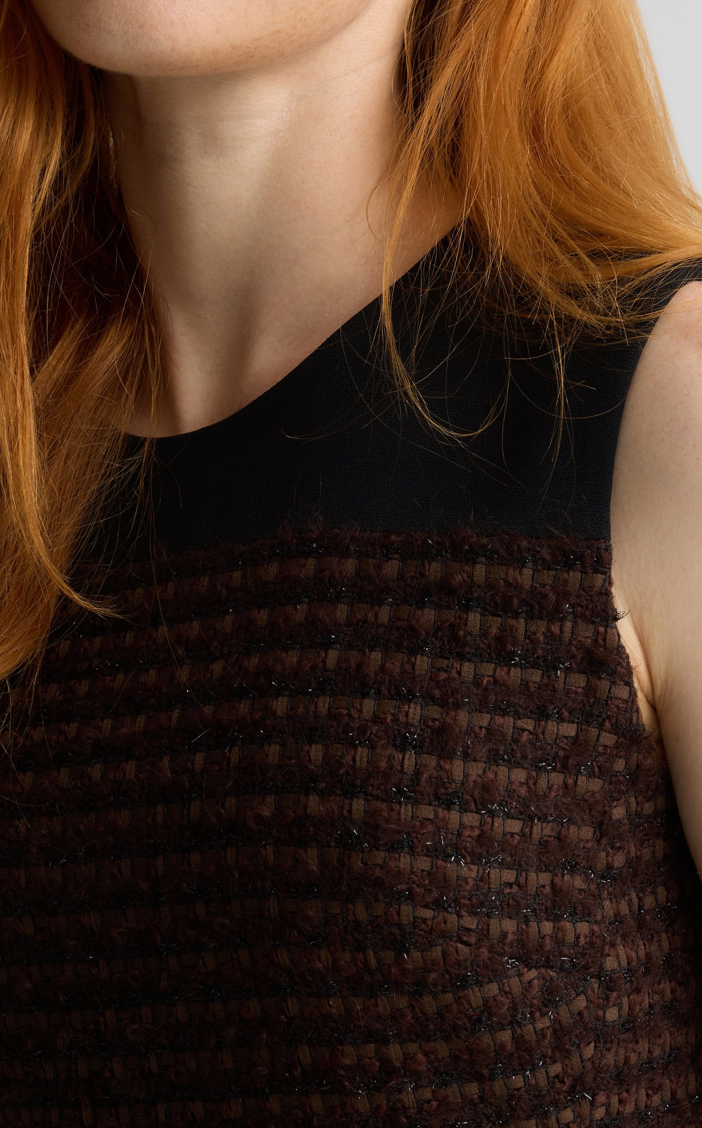 Selma Dress in Vicente Tweed