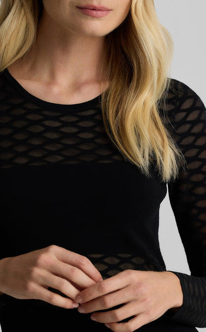 Dina Gown in Diamond Knit