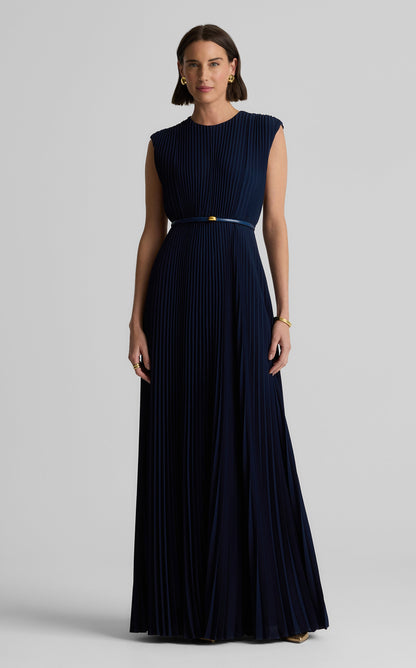 Emery Gown in Lightweight Crepe