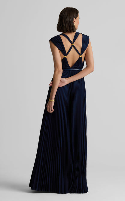 Emery Gown in Lightweight Crepe