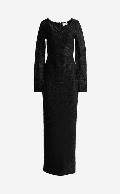 Nicoline Gown in Stretch Sequin Knit