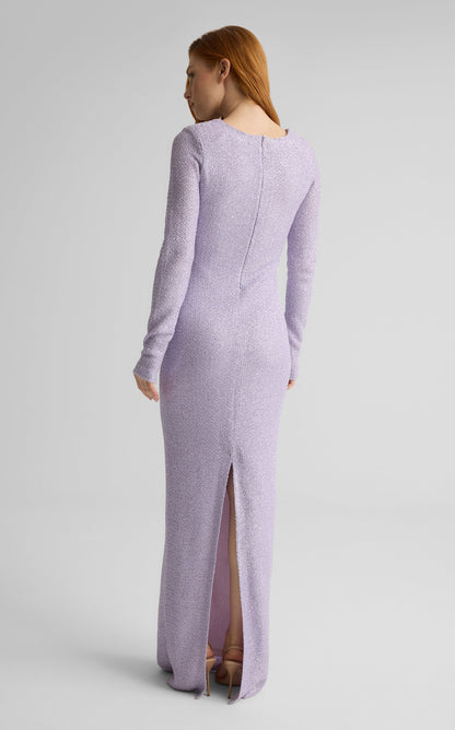 Nicoline Gown in Stretch Sequin Knit