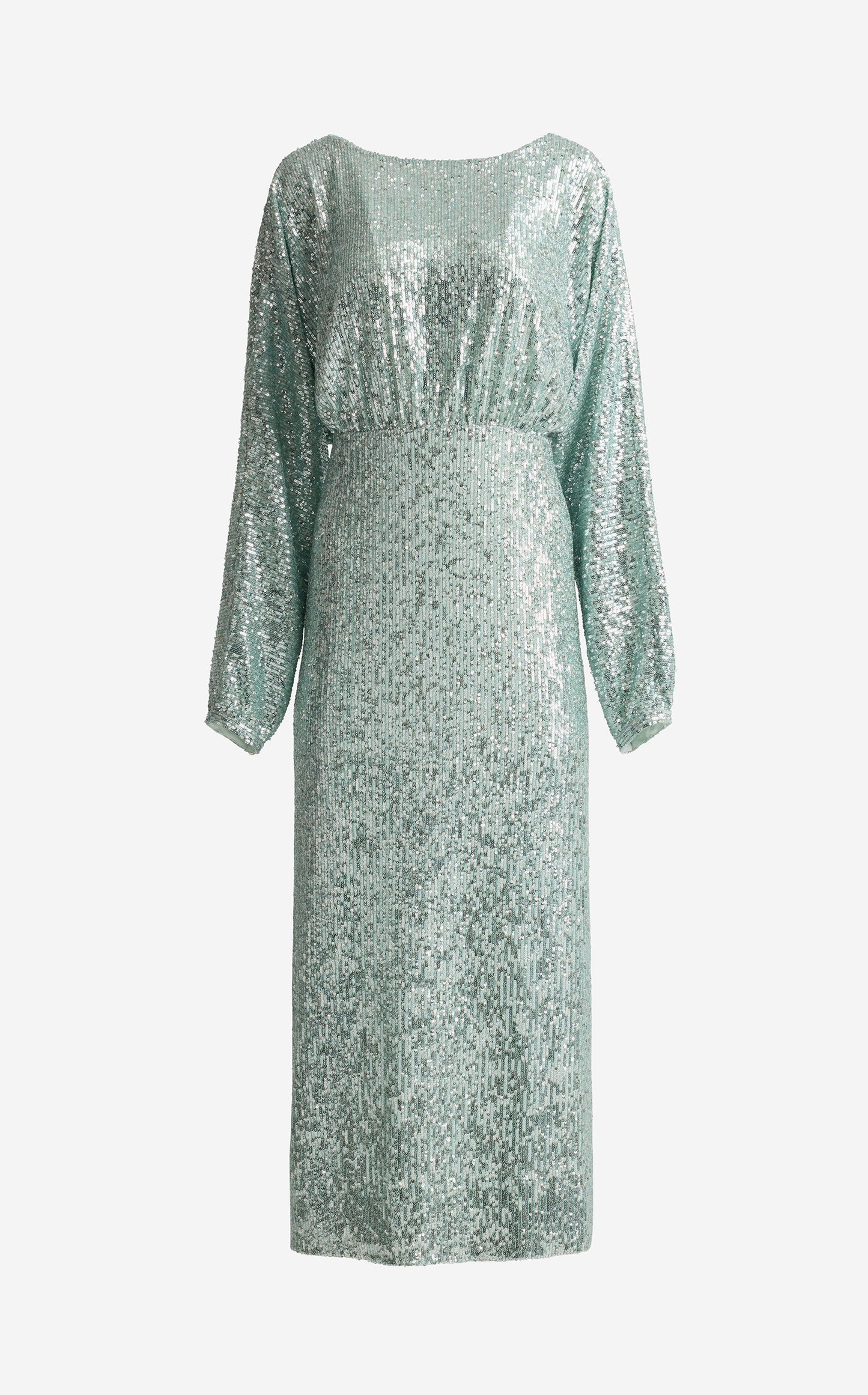 Emmy Dress in Stretch Paillette