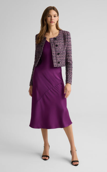 Sara Dress in Liquid Satin