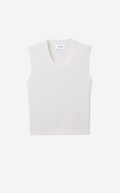 Wren Shell in Fine Mixed Knit