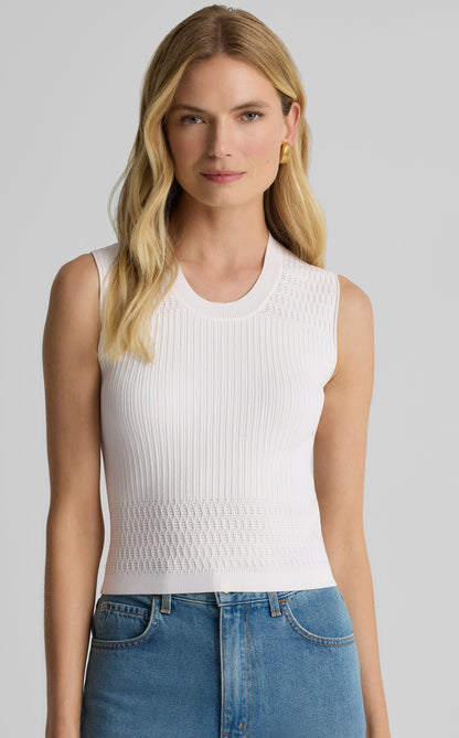 Wren Shell in Fine Mixed Knit