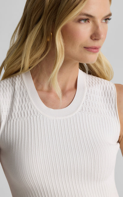 Wren Shell in Fine Mixed Knit