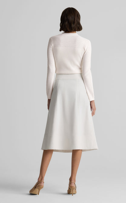 Remy Sweater in Fine Mixed Rib Knit