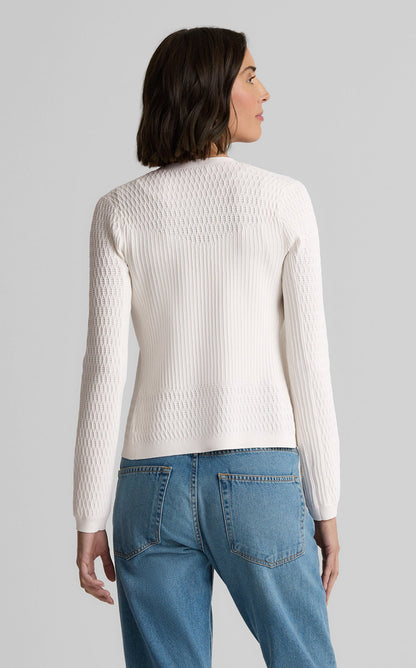 River Cardigan in Fine Mixed Knit