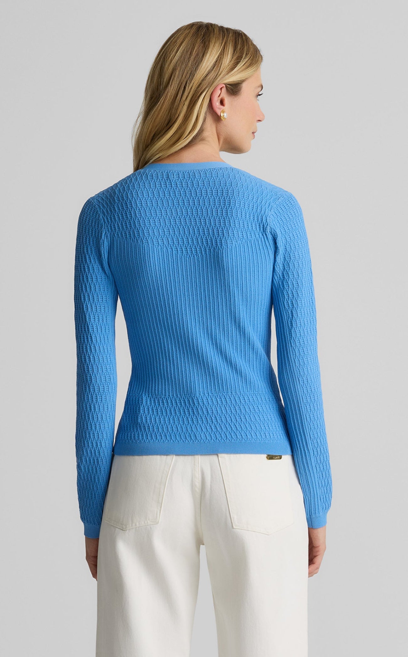 River Cardigan in Fine Mixed Knit