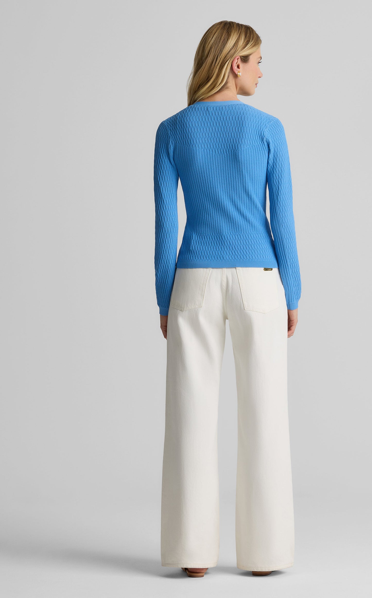 River Cardigan in Fine Mixed Knit