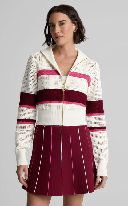 Savannah Sweater in St. John x Malbon Open Knit