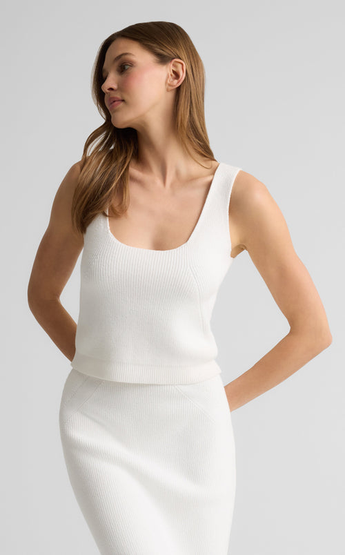 Abigail Top in Redondo Rib Knit