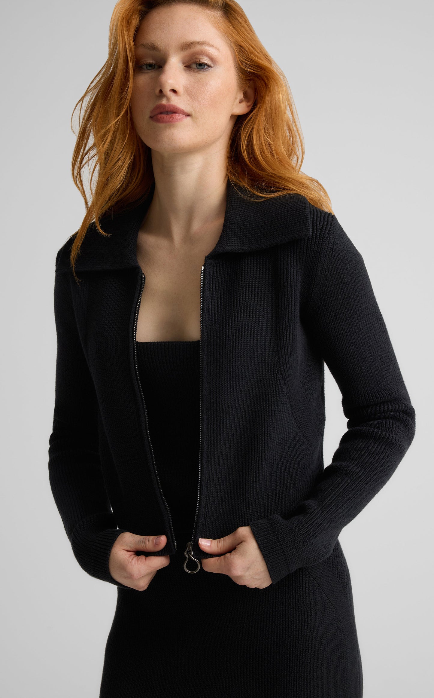 Jasmine Cardigan in Redondo Rib Knit