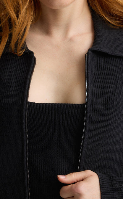 Jasmine Cardigan in Redondo Rib Knit