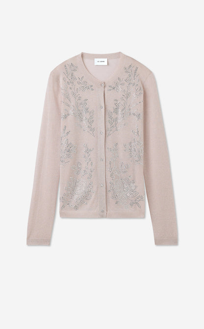 Dawn Cardigan in Embellished Knit