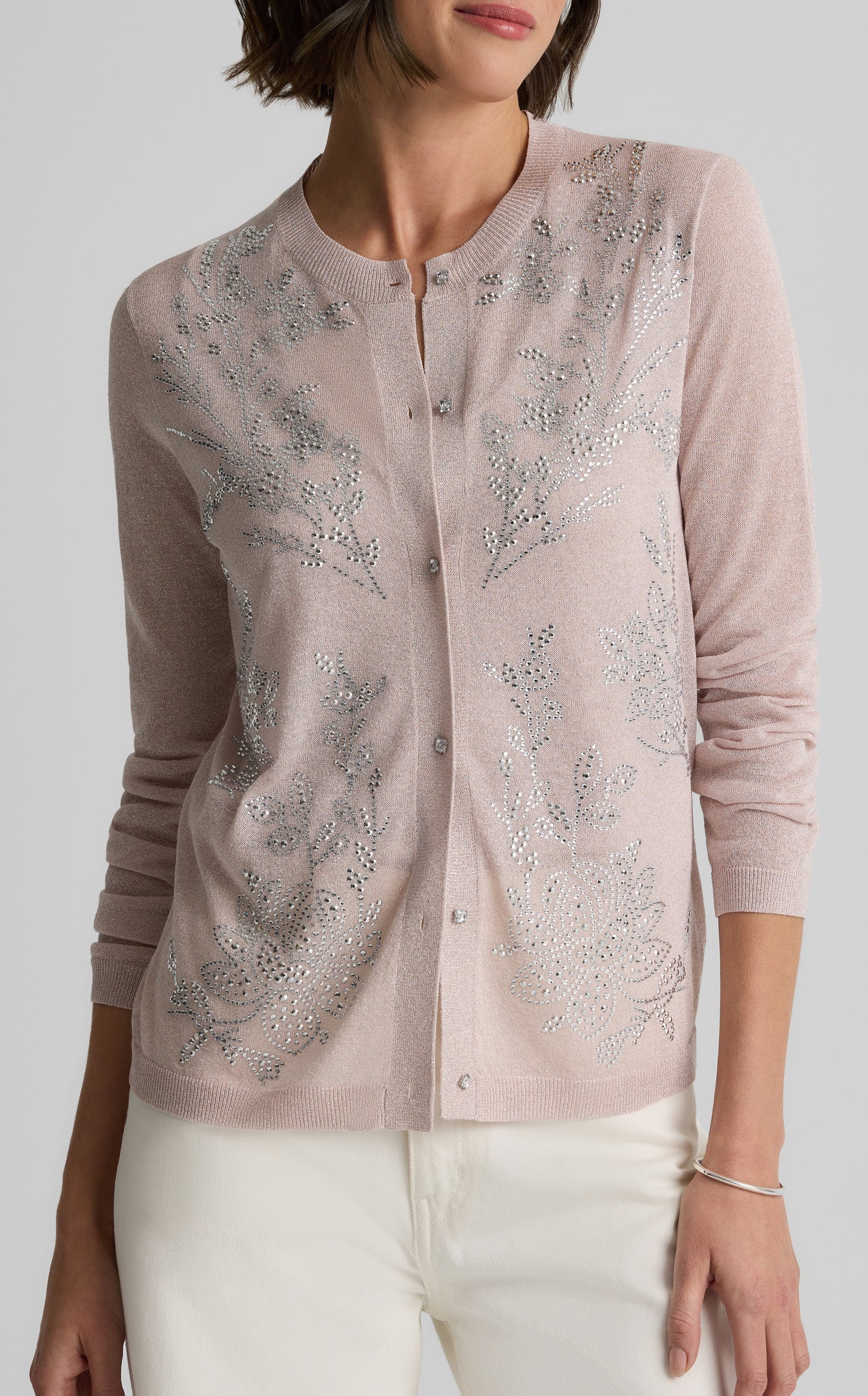 Dawn Cardigan in Embellished Knit