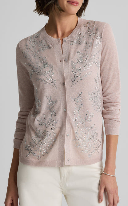 Dawn Cardigan in Embellished Knit