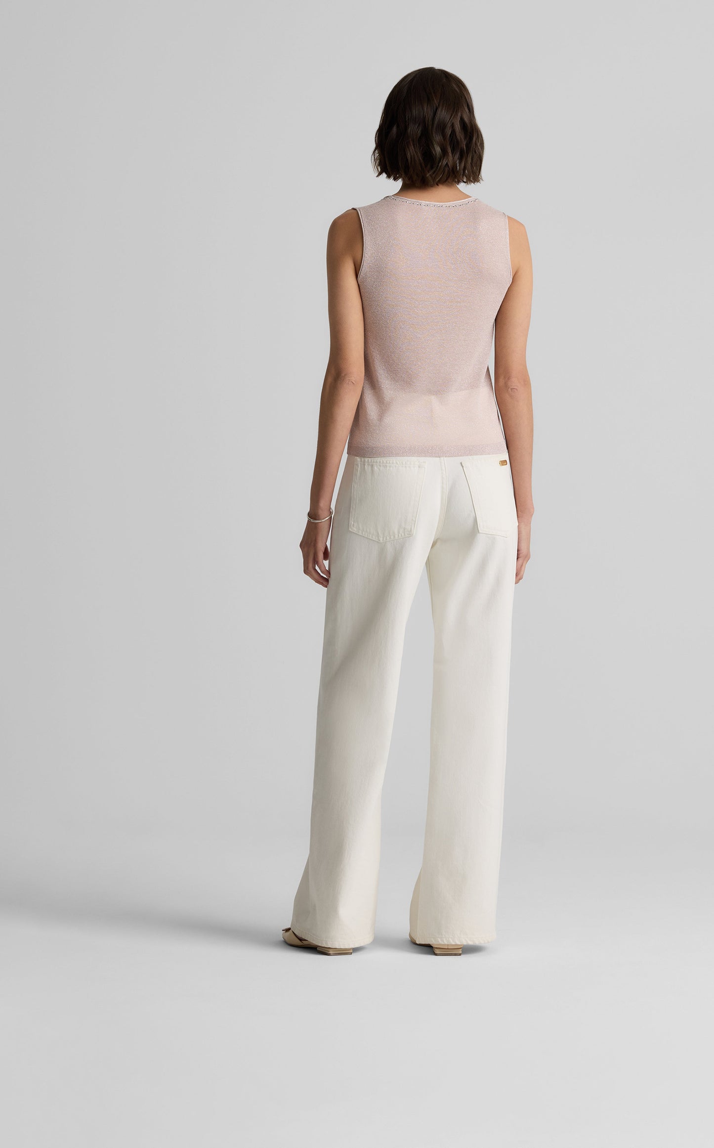 Diana Shell in Metallic Knit