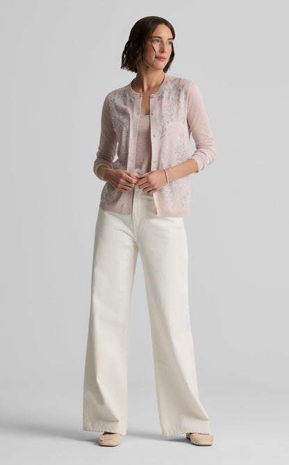 Diana Shell in Metallic Knit