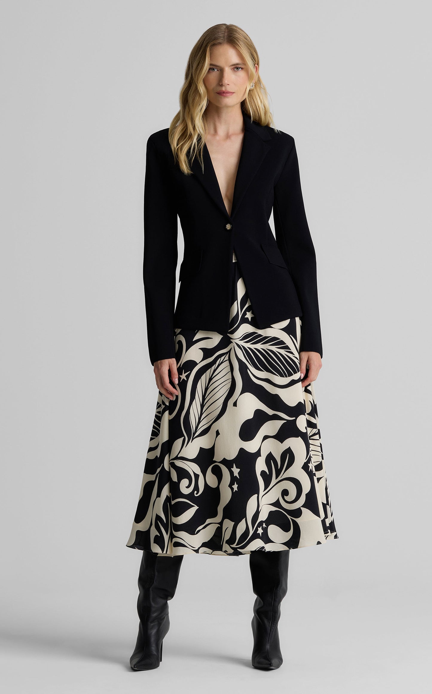 Harper Jacket in Santa Roma Knit