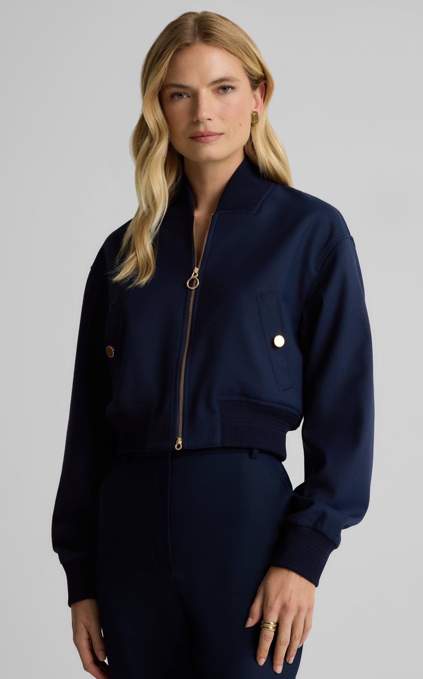 Dakota Jacket in Stretch Gabardine