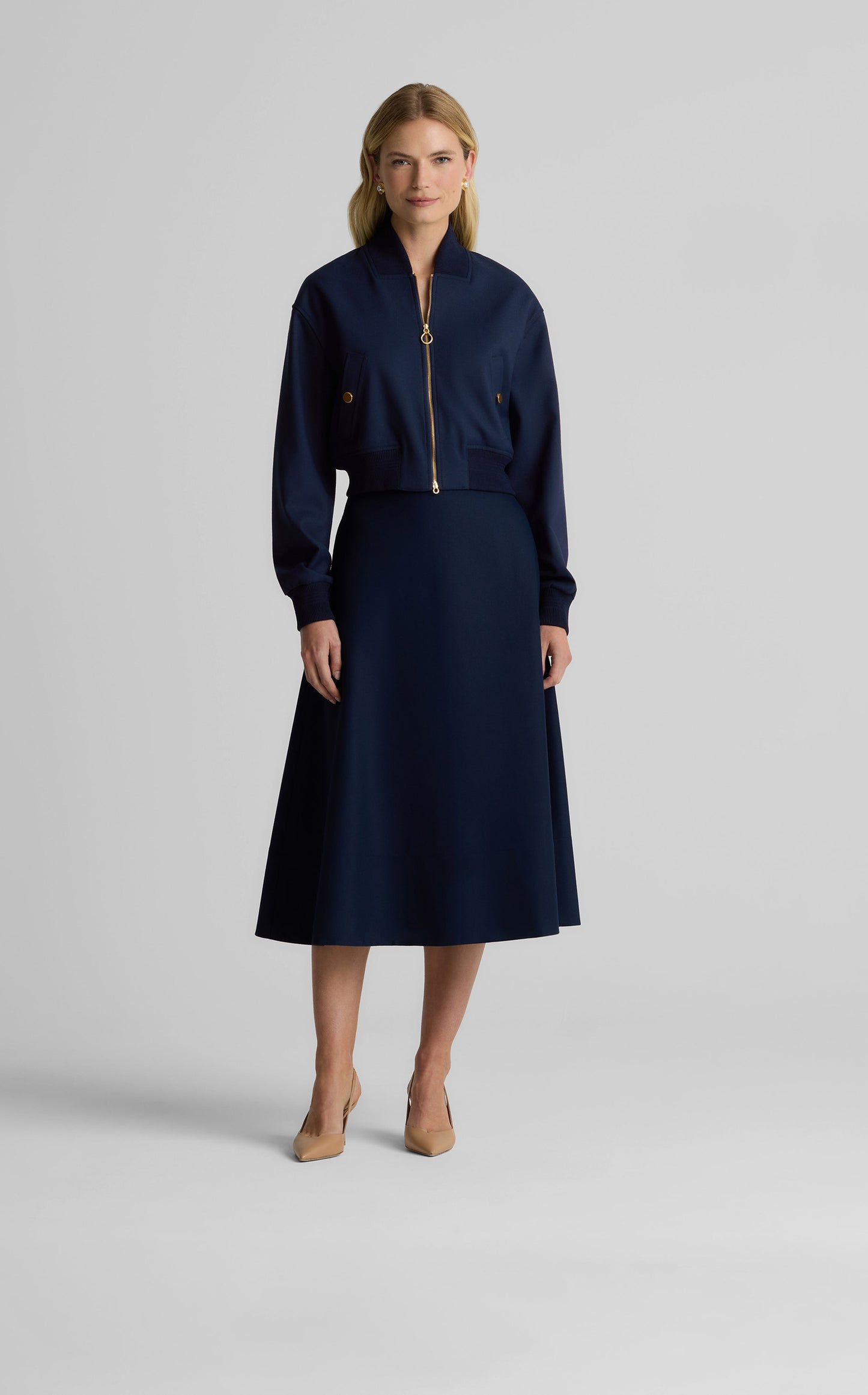 Dakota Jacket in Stretch Gabardine