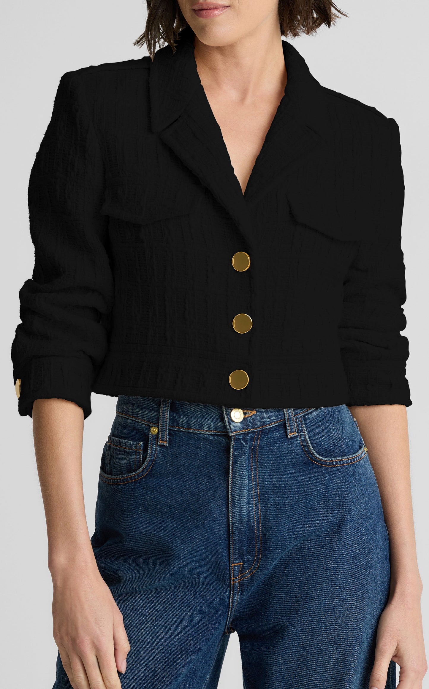 Avery Jacket in Foundry Tweed