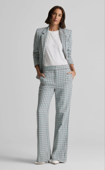 Parker Jacket in Stretch Houndstooth