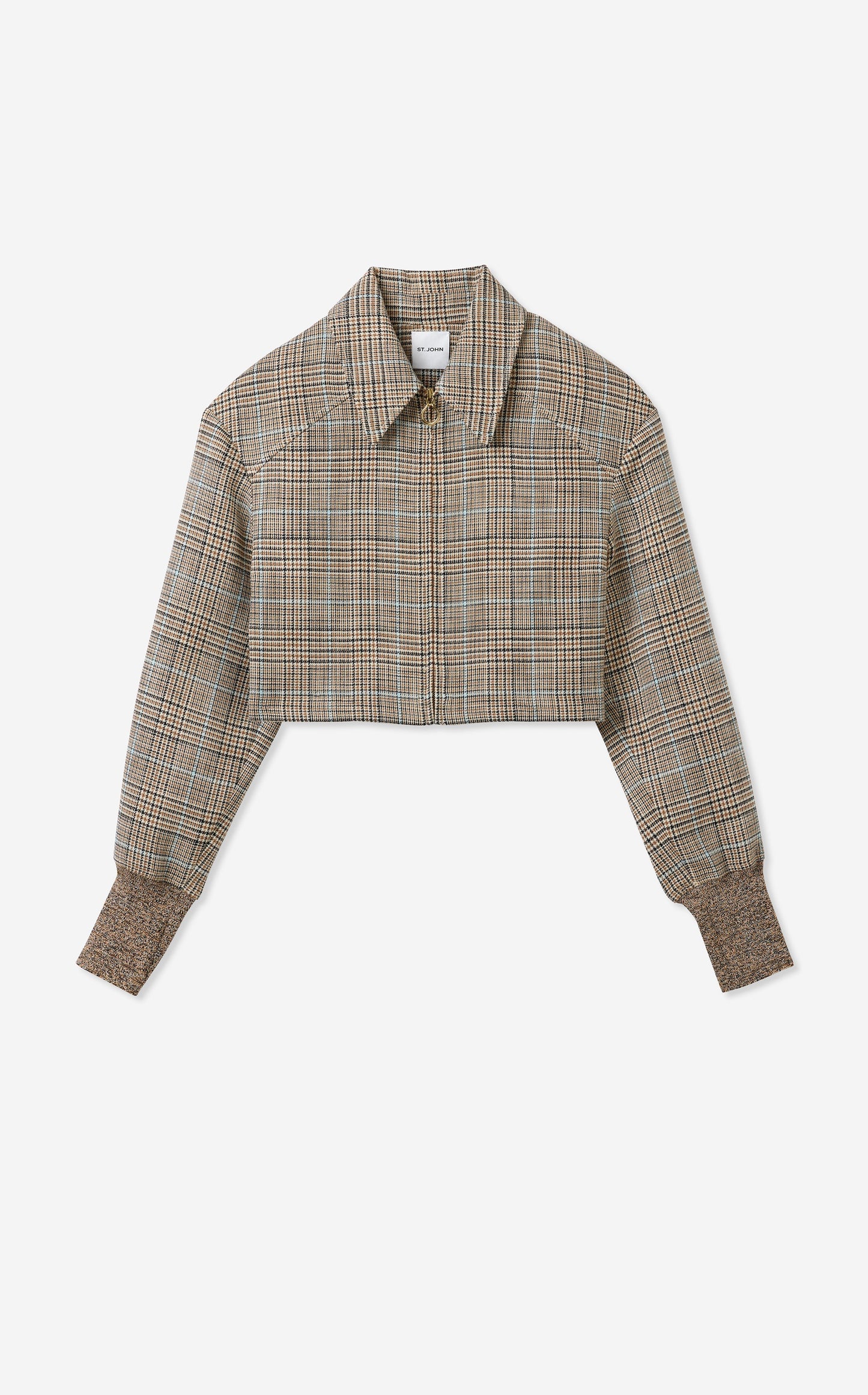 Campbell Jacket in Stretch Plaid