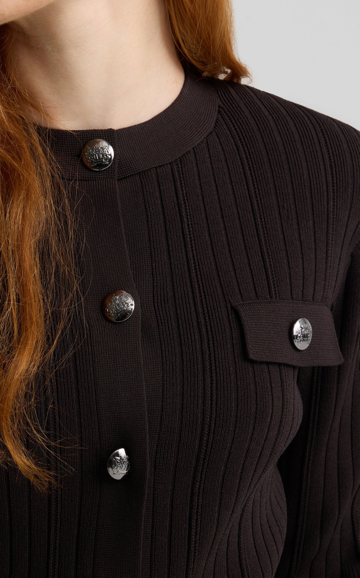 Libby Jacket in Robinson Rib Knit