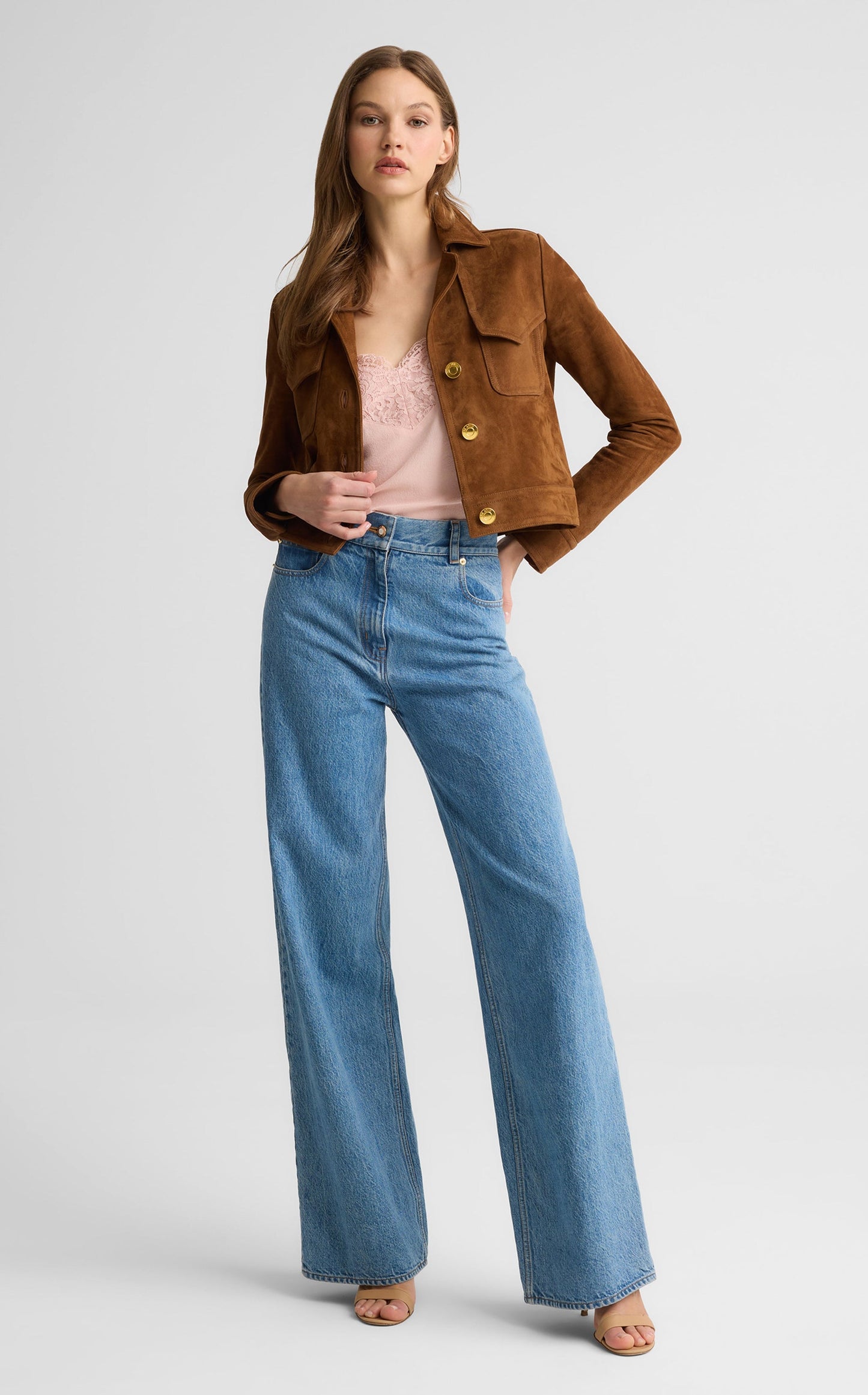 Laurel Jacket in Suede