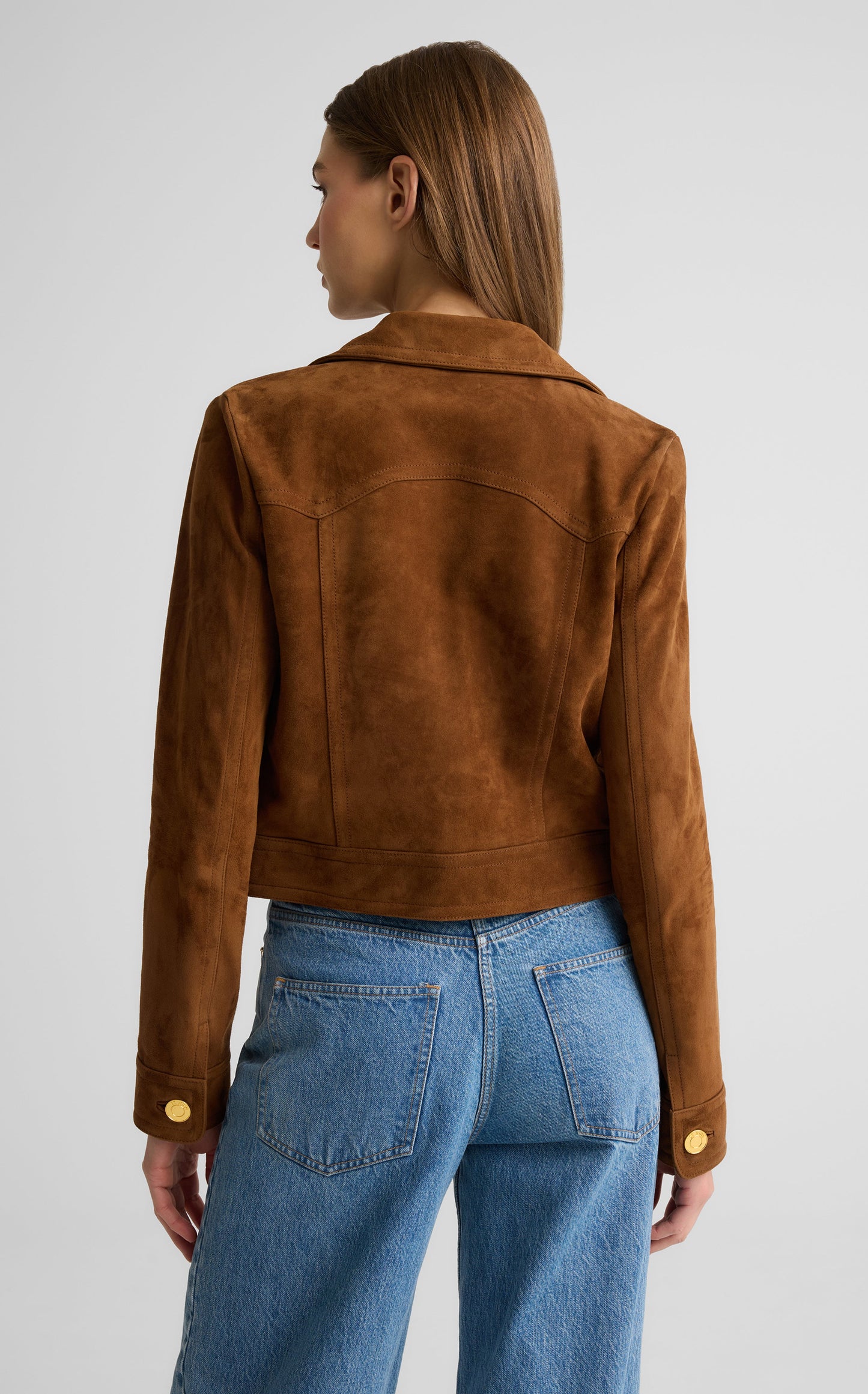 Laurel Jacket in Suede