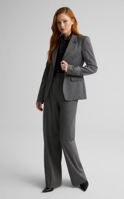 Amaris Jacket in Stretch Twill Suiting
