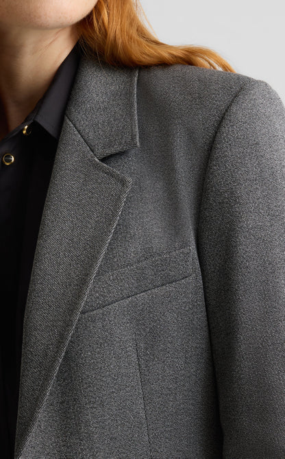 Amaris Jacket in Stretch Twill Suiting