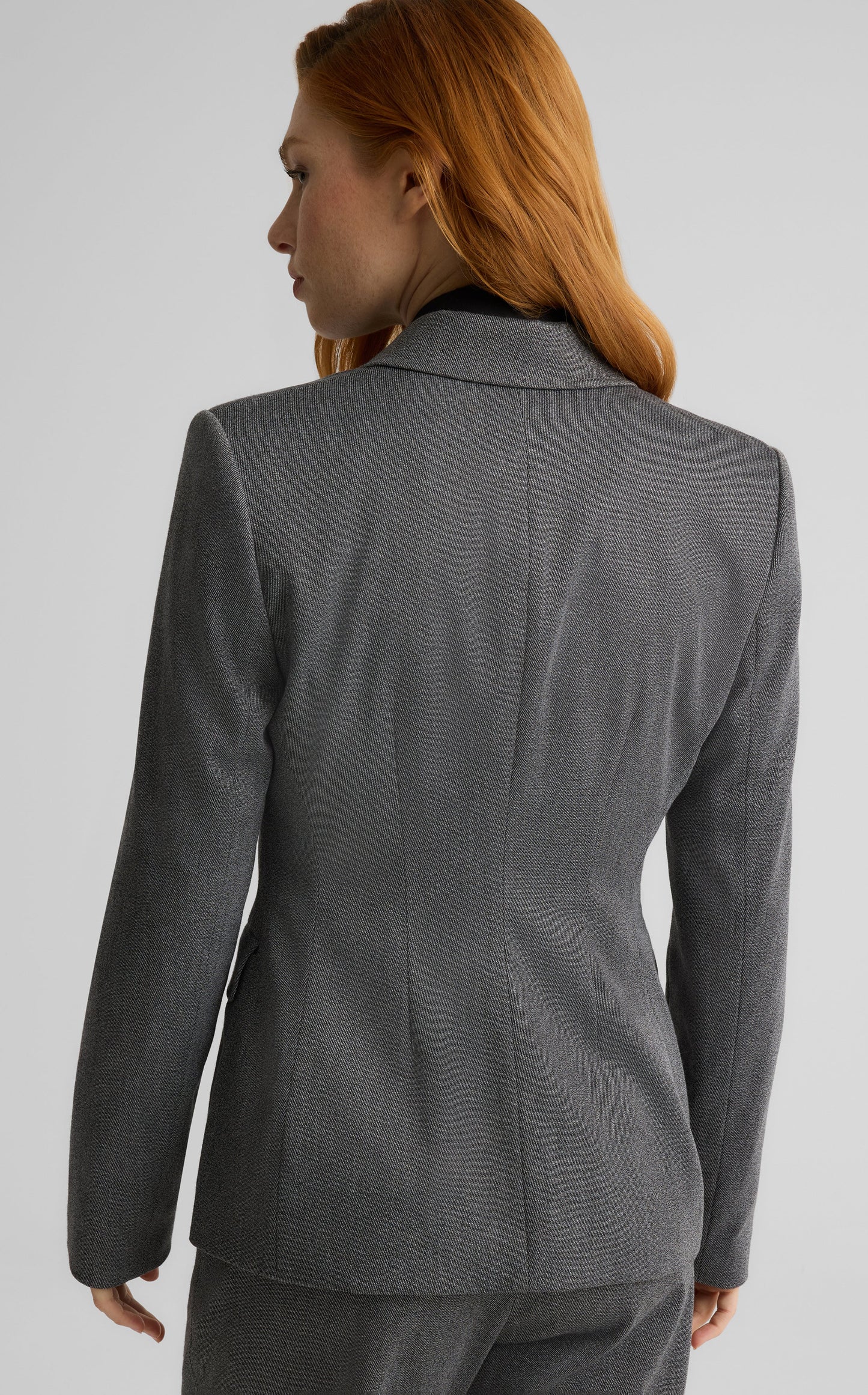Amaris Jacket in Stretch Twill Suiting