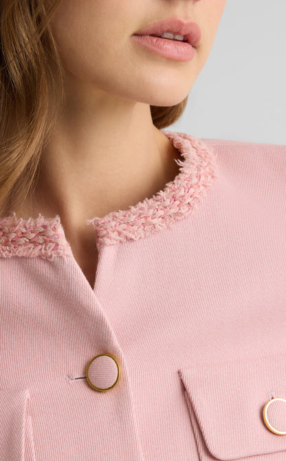 Rita Jacket in Stretch Twill Suiting