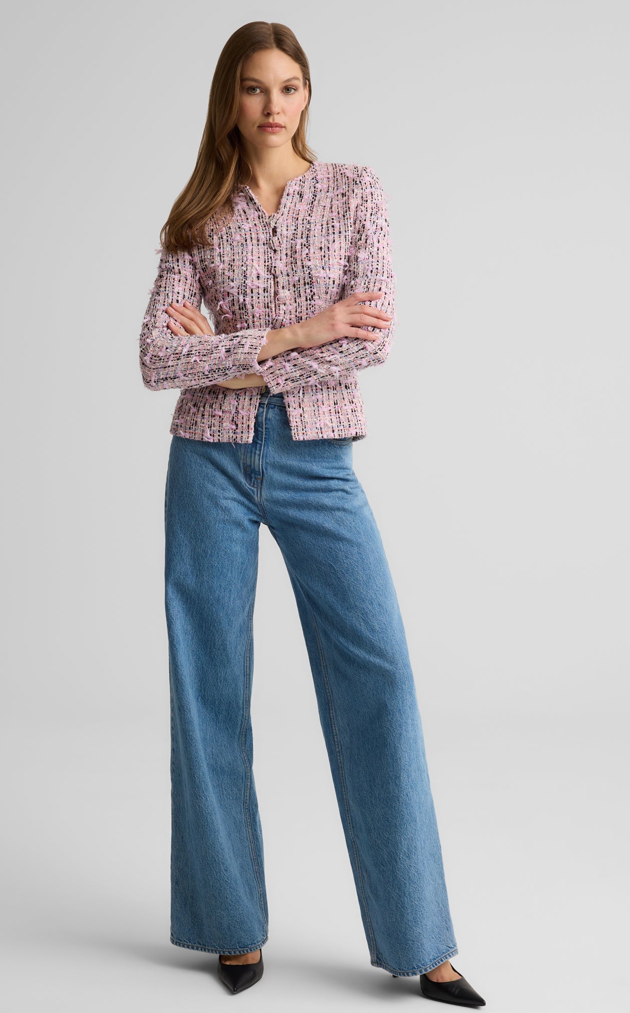 Anastasia Jacket in Ivy Tweed