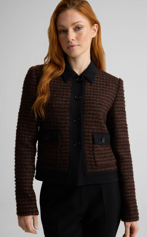 Reba Jacket in Vicente Tweed